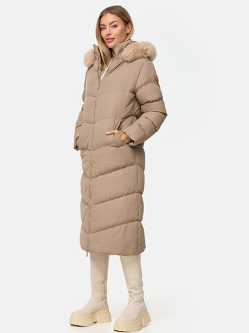 Threadbare Winter coat in Beige