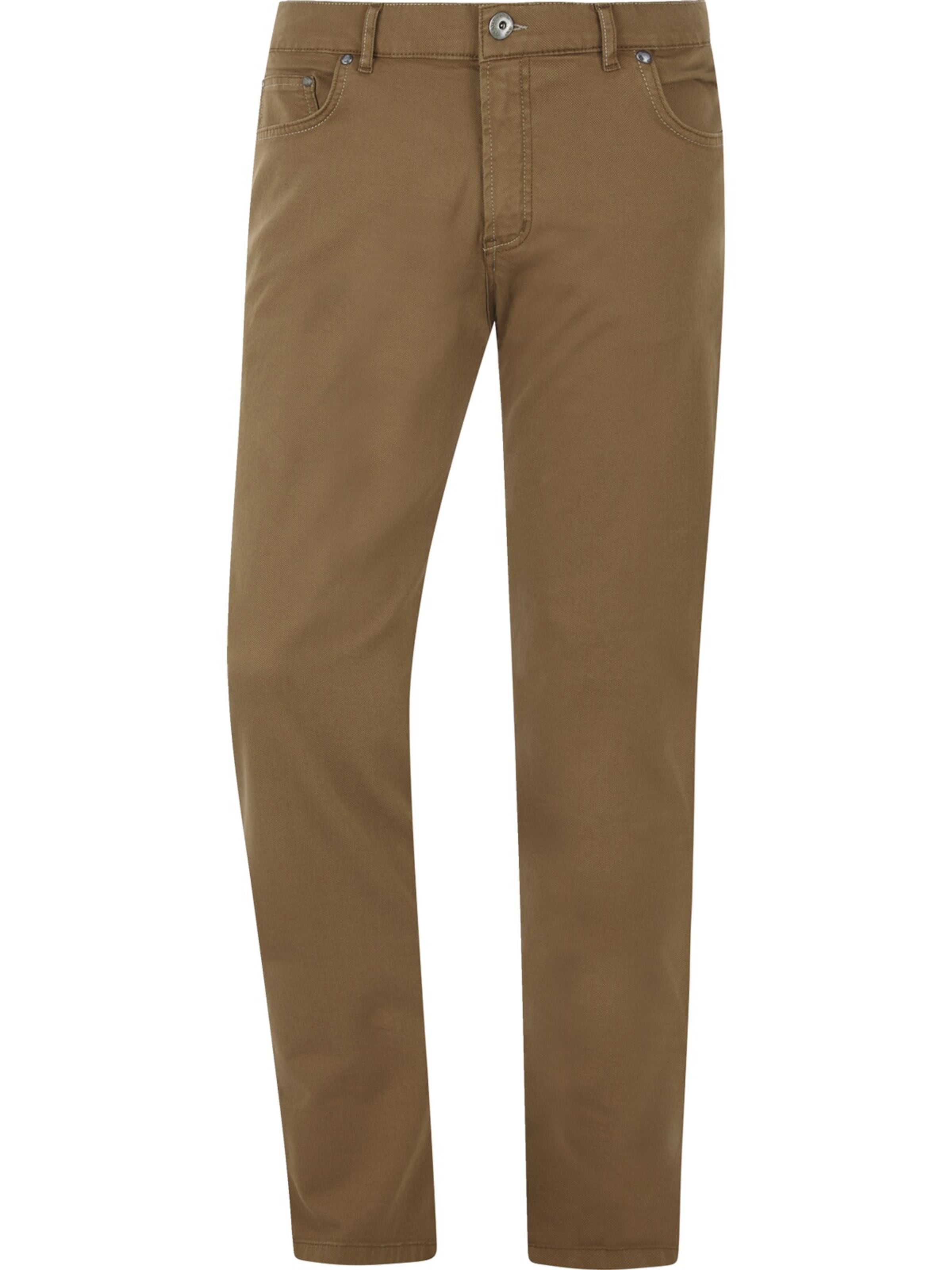 Jan Vanderstorm Loosefit Jeans 'Tarje' in Braun: Vorderseite