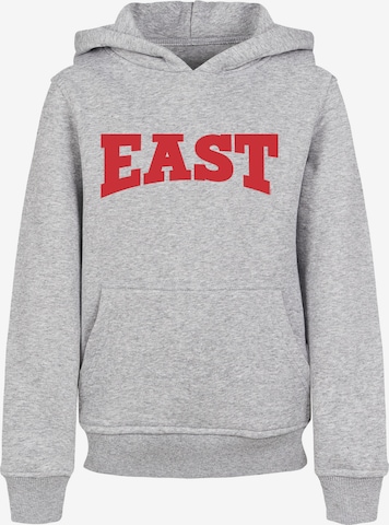 F4NT4STIC Sweatshirt 'Disney High School Musical The Musical East High' in Grijs: voorkant