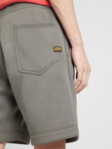 G-Star RAW Lużny krój Spodnie 'Premium Core' w kolorze szary