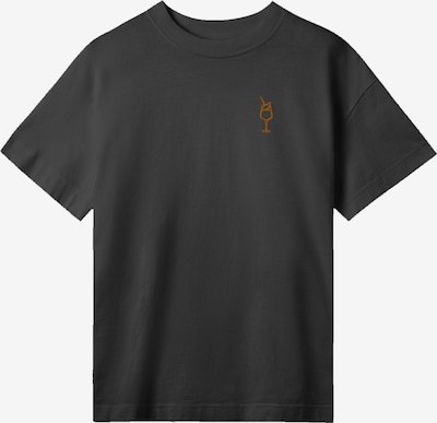 F4NT4STIC T-Shirt in orange / schwarz, Produktansicht