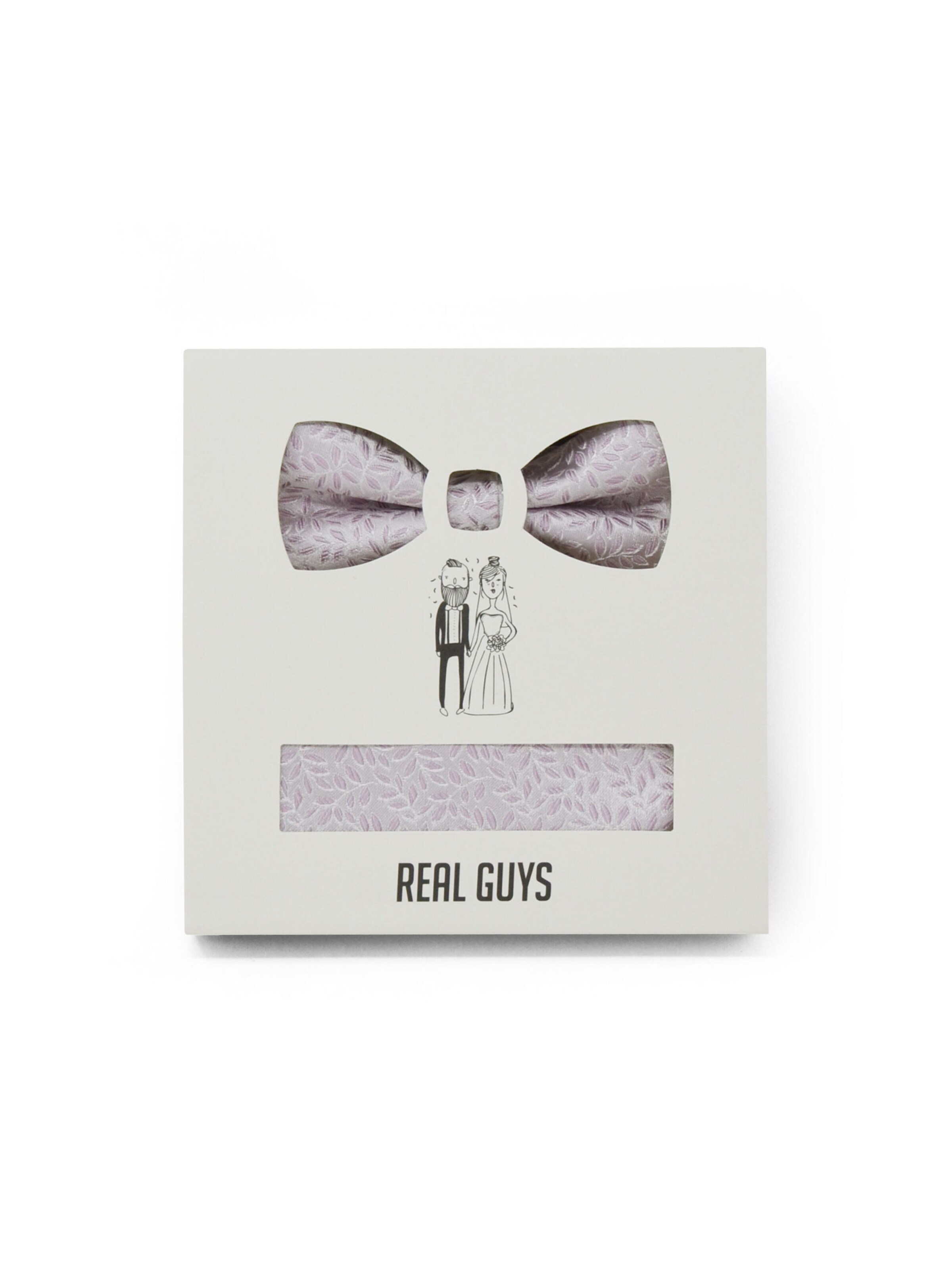 Real Guys Vlinderdasje in Roze