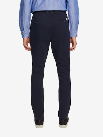 ESPRIT Slim fit Chino Pants in Blue