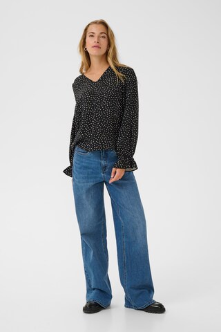 Kaffe - Blusa 'KARea' em preto