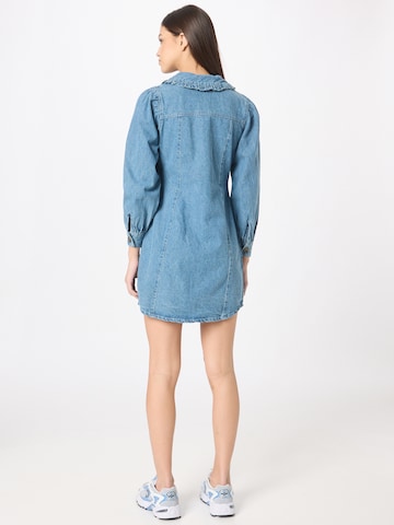 Dorothy Perkins Košilové šaty – modrá