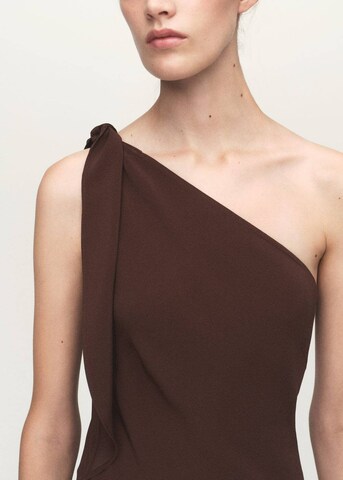 MANGO Evening Dress 'Lazaro' in Brown