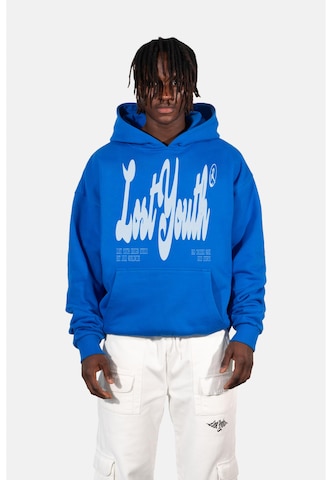 Lost Youth Sweatshirt 'Classic V.2' in Blue: front