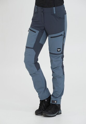 Whistler Regular Workout Pants 'Kodiak' in Grey: front
