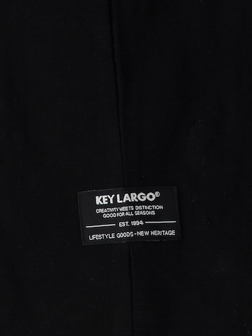 Key Largo Shirt 'HAMILTON STREET' in Schwarz