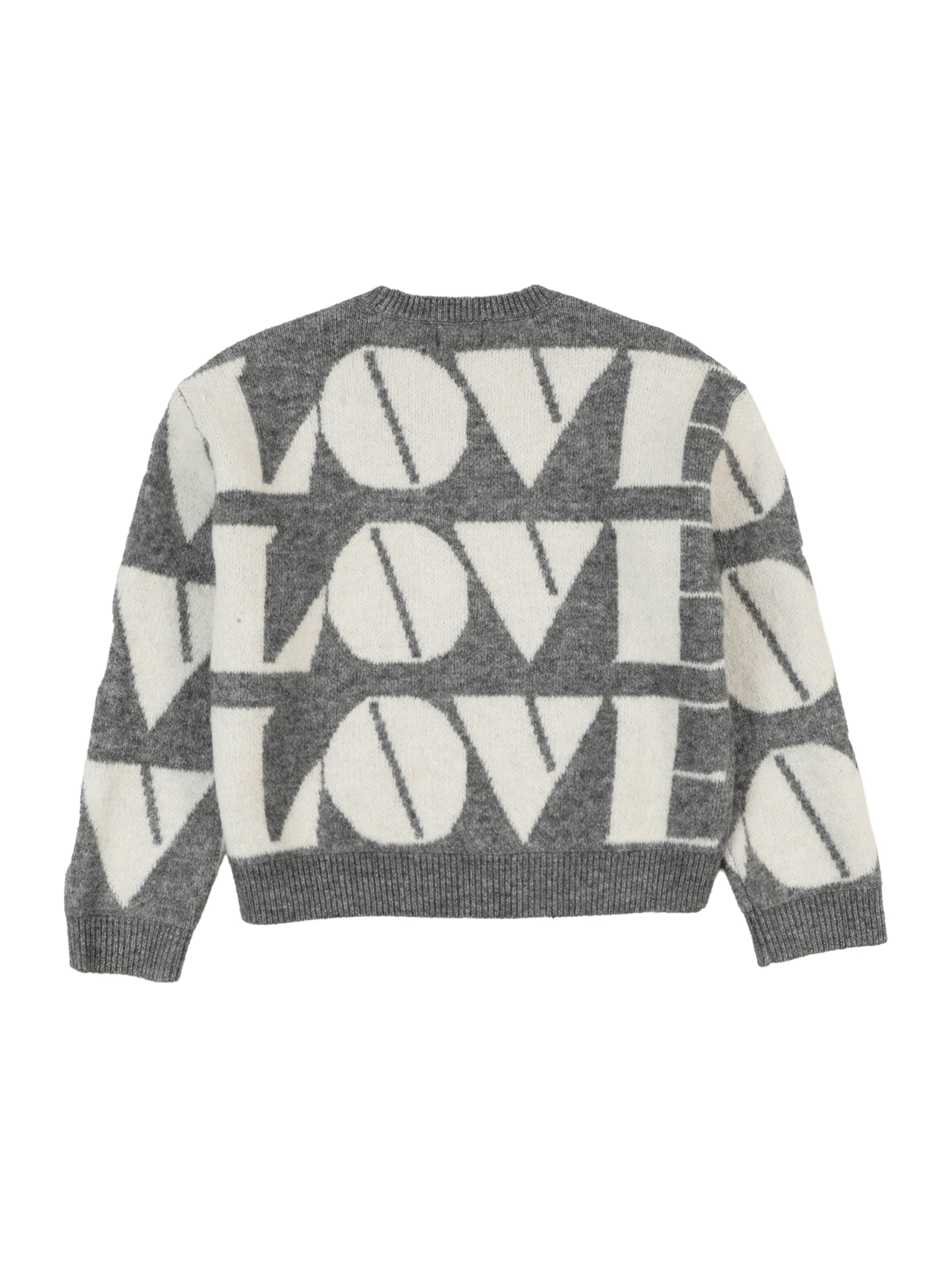 Vero Moda Girl Пуловер 'VMLove' в сиво