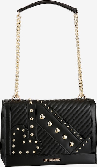 Love Moschino Schultertasche in gold / schwarz, Produktansicht