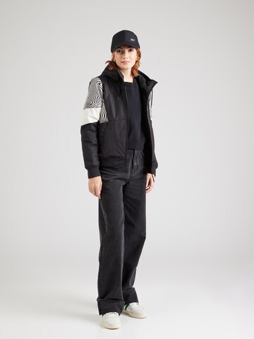 Iriedaily Between-Season Jacket 'Blotchy' in Black