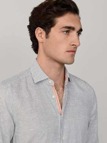 Regular fit Camicia 'Bengal' di Hackett London in verde