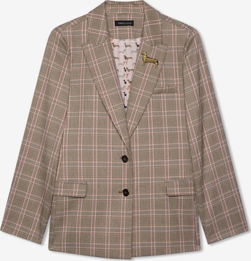 Fiorella Rubino Blazers in Beige: voorkant
