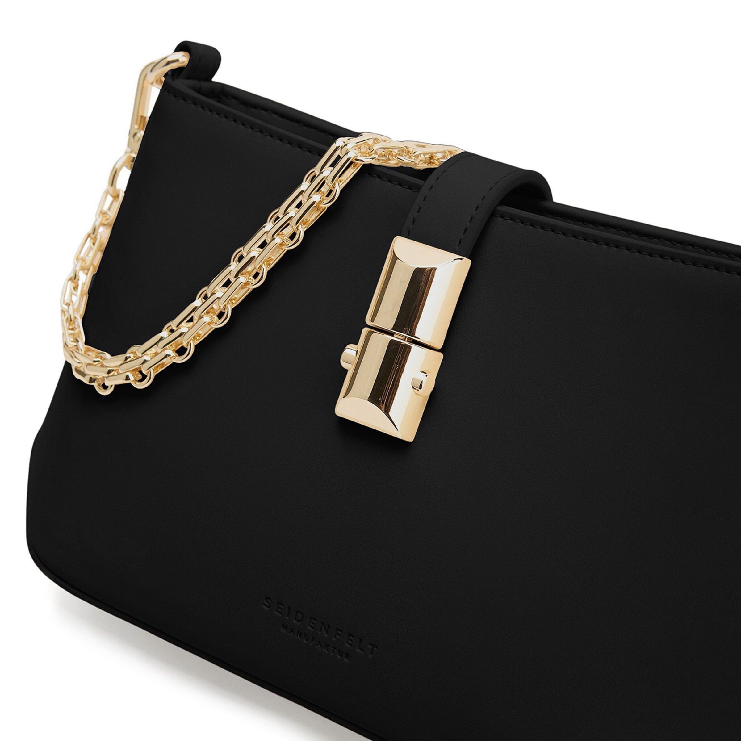 Seidenfelt Shoulder bag 'Lilla Ro' in Grey