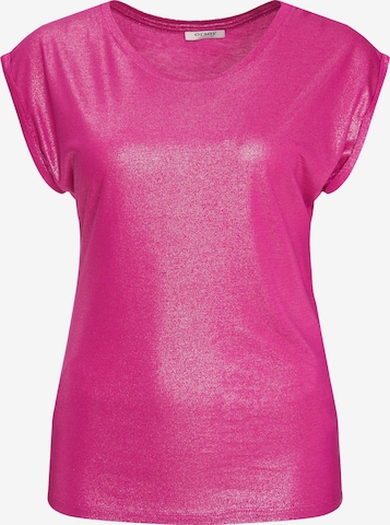 T-shirt 'Overfoil' Orsay en rose : devant