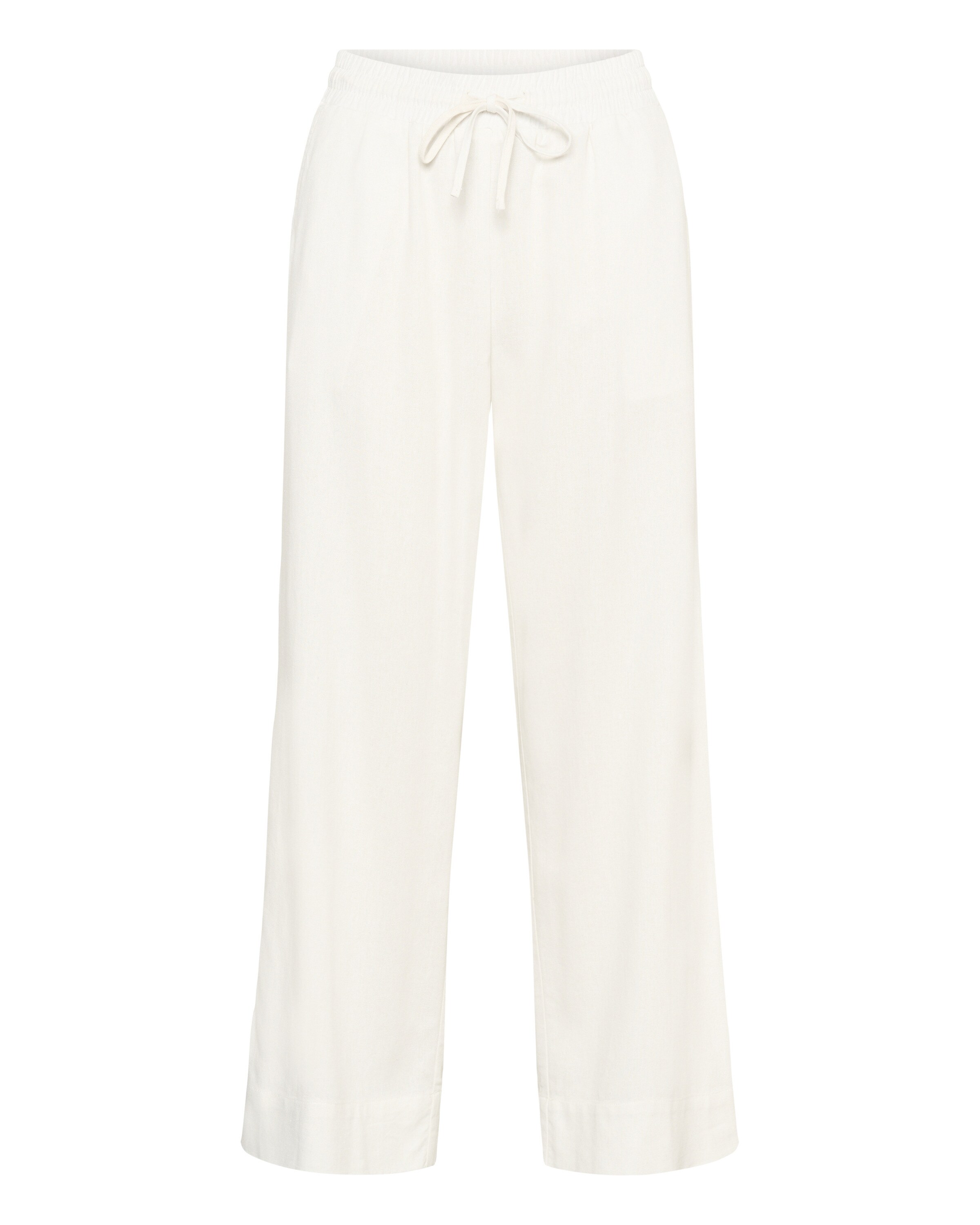 My Essential Wardrobe Wide Leg Hose 'Dias' in Weiß: Vorderseite
