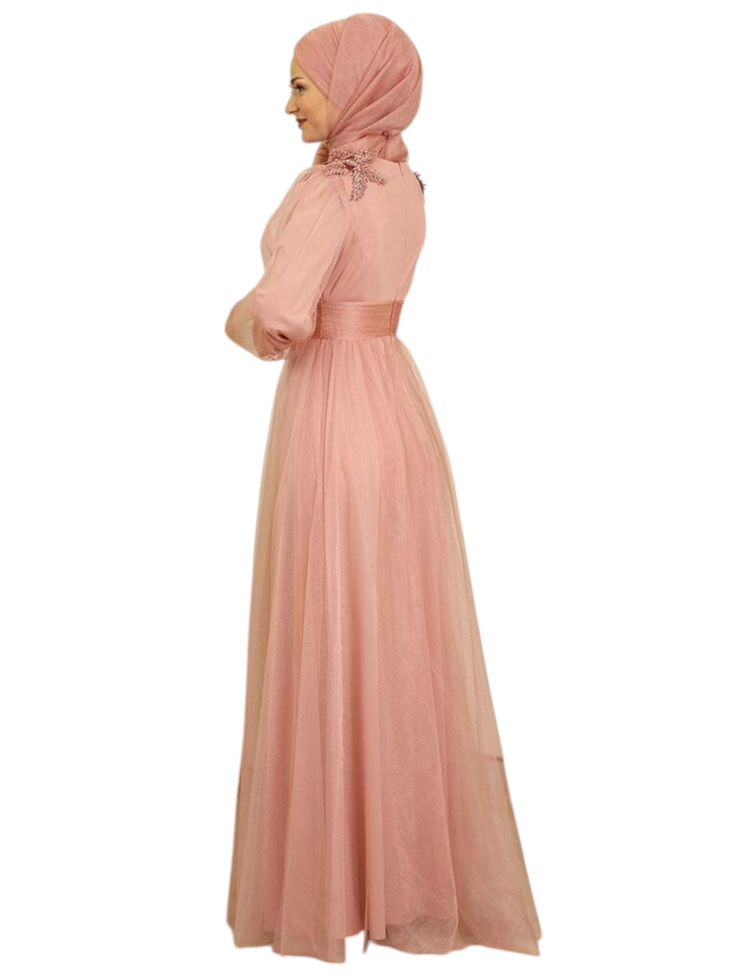 Abito da sera 'MINEL' di fashionshowcase in rosa