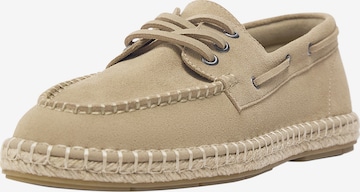 Pull&Bear Mokkasiinit värissä beige: etupuoli
