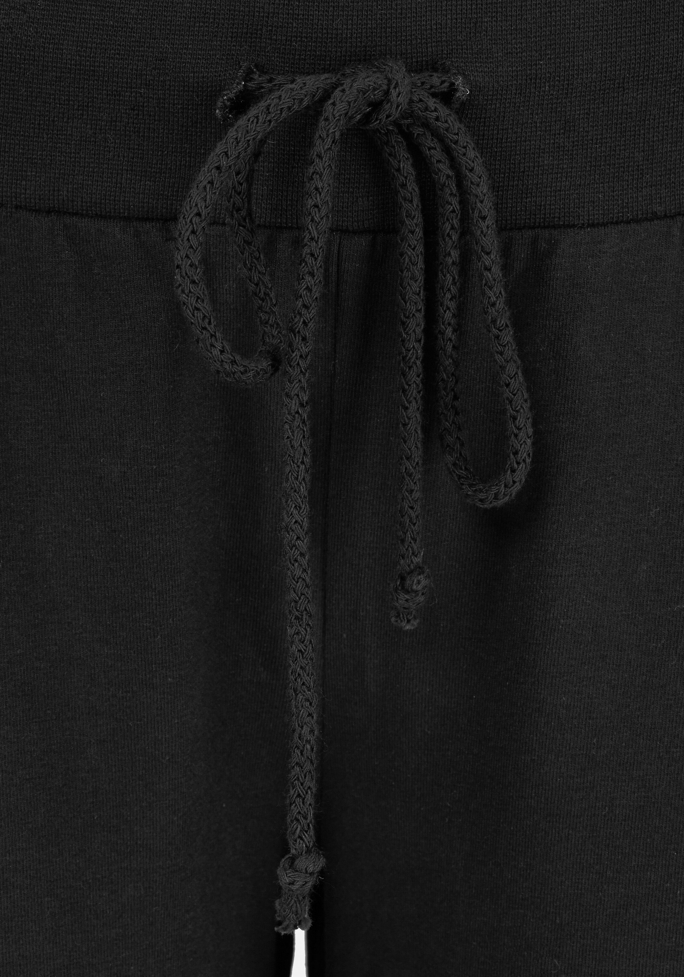 BEACH TIME Loose fit Trousers in Black
