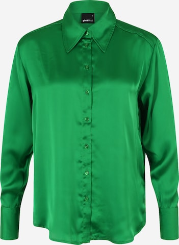 Gina Tricot Petite Blouse 'Chris' in Groen: voorkant