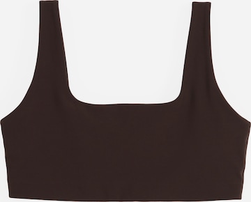 Reggiseno 'Sense' di Aim'n in marrone: frontale