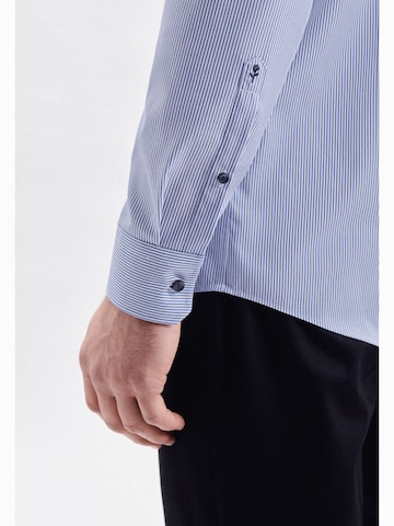 SEIDENSTICKER Regular fit Business Shirt in Blue