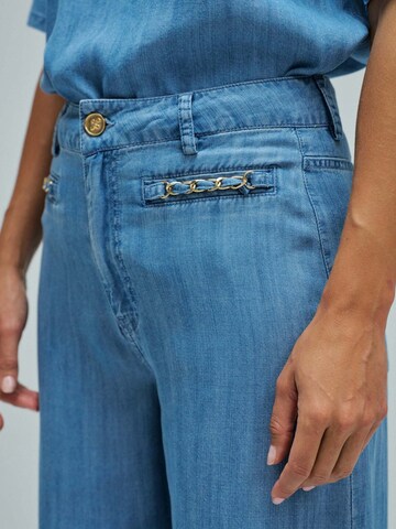 Regular Pantalon chino Salsa Jeans en bleu