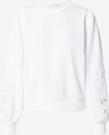 Hailys Sweatshirt 'Lo44vera' in White: front