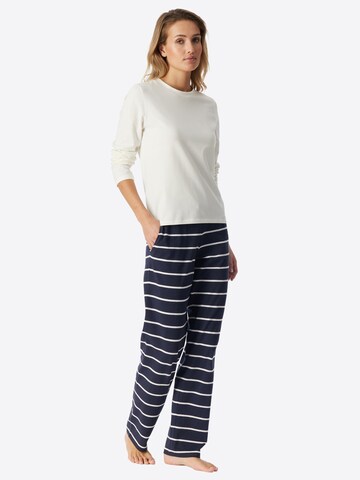 Chemise de nuit ' Mix & Relax ' SCHIESSER en blanc
