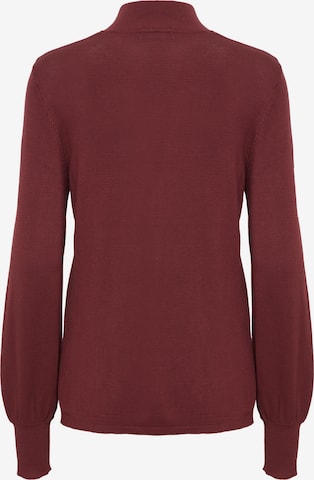 Pull-over 'MAFA' ICHI en rouge