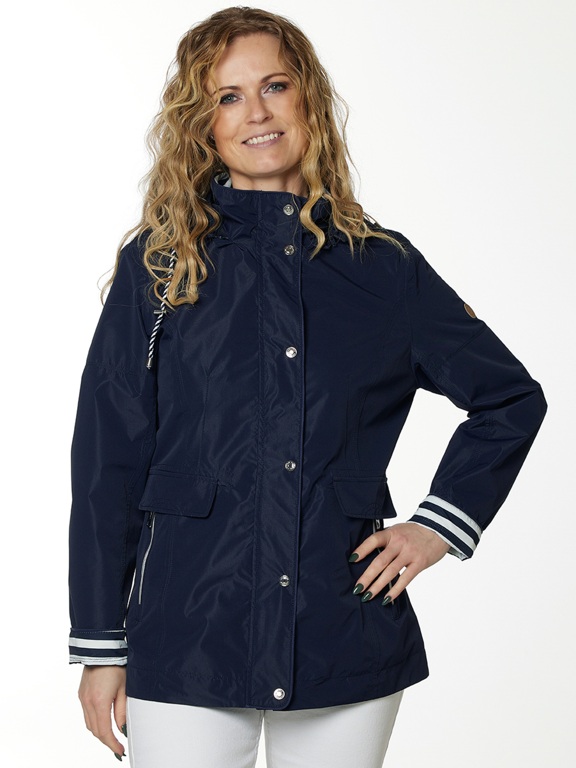 Frauen Große Größen Windfield by Danwear Jacke 'Bati' in Dunkelblau - AY86005 Frauen Große Größen Windfield by Danwear Jacke 'Bati' in Dunkelblau - AY86005