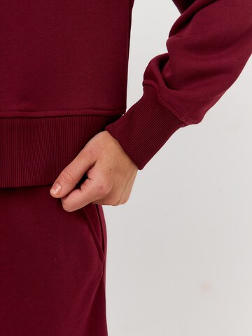 Sweat-shirt 'Country Cat' Cat e Lolette en rouge