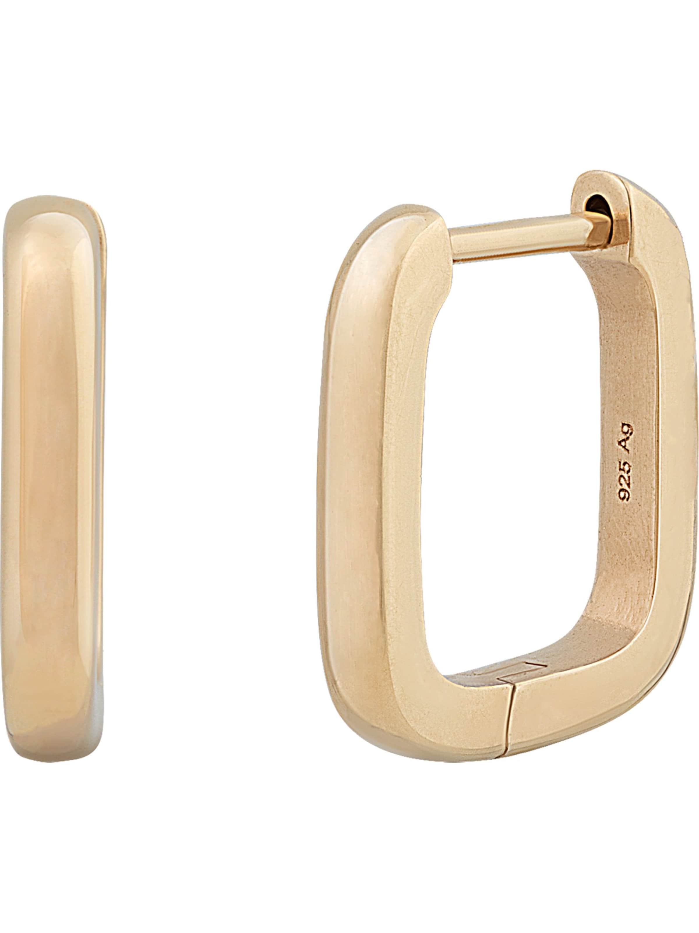 caï Earrings in Gold: front