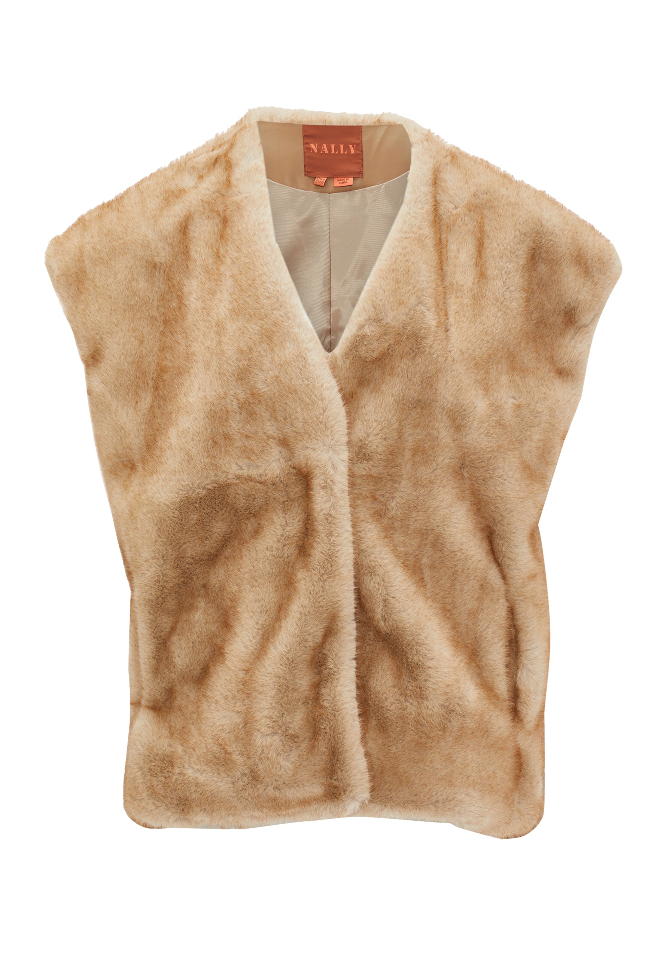 NALLY - Colete em bege: frente
