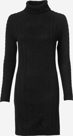 GUESS Knit dress 'Elisabeth' in Black: front