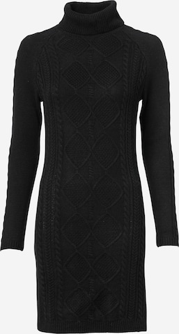 Robes en maille 'Elisabeth' GUESS en noir : devant