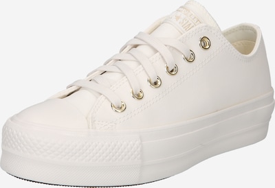 CONVERSE Baskets basses 'Chuck Taylor All Star Lift' en crème / blanc naturel, Vue avec produit