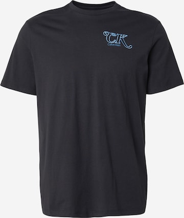 Calvin Klein Jeans Majica | črna barva: sprednja stran