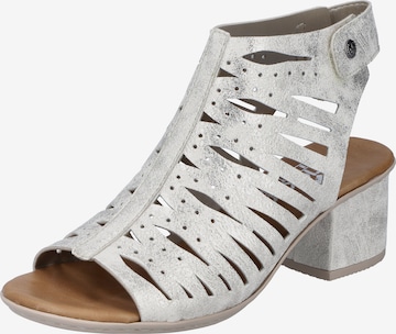 Rieker - Sandalias en beige: frente