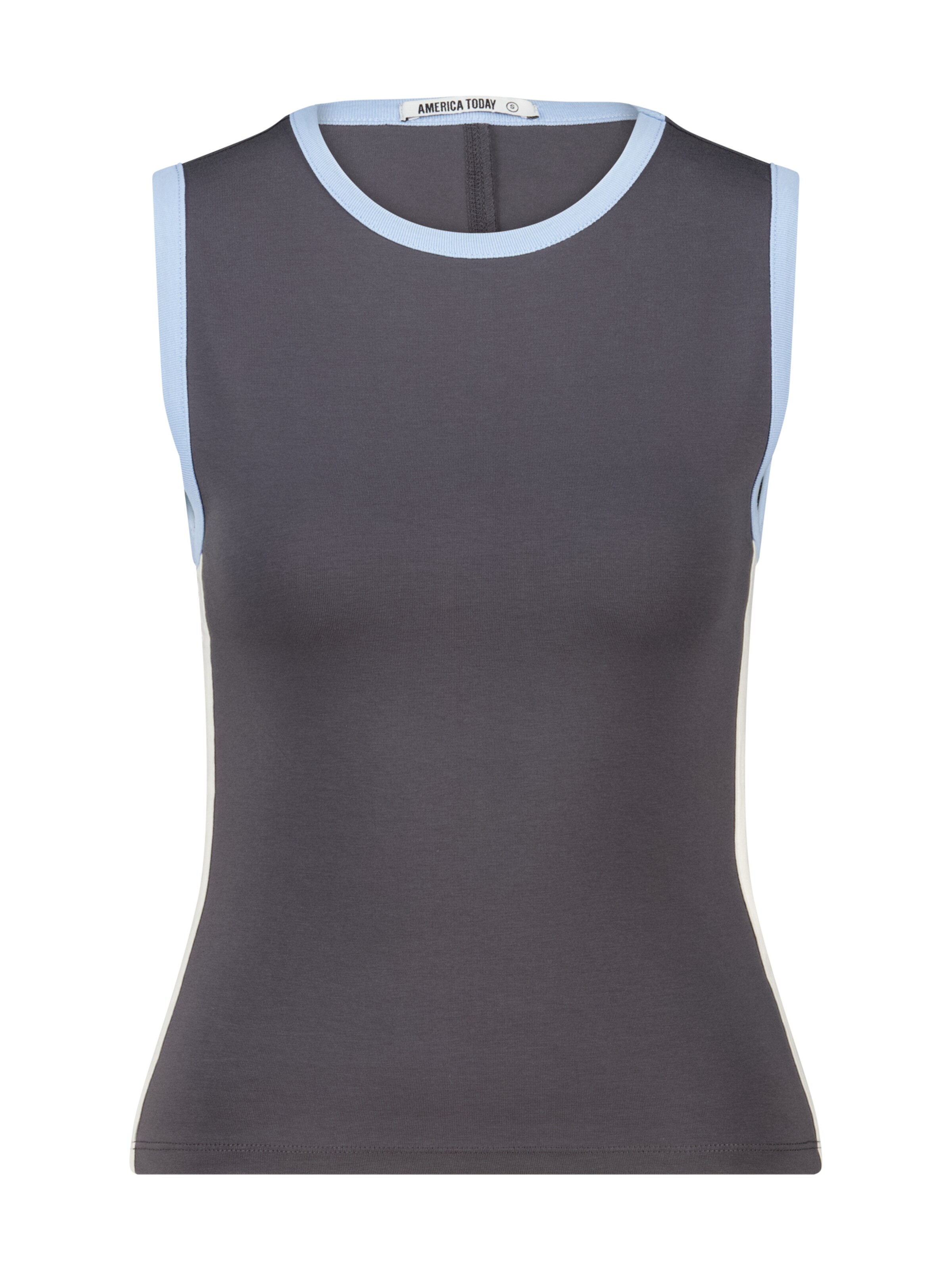 America Today Top in Grey: front