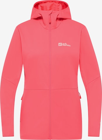 JACK WOLFSKIN Outdoor Jacket in Pink: front