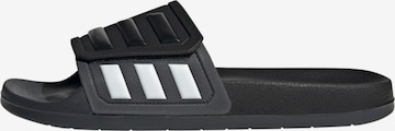 Claquettes / Tongs 'TND adilette' ADIDAS SPORTSWEAR en noir : devant