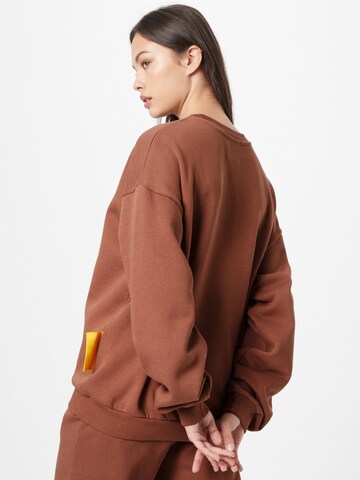 Smiles Sweatshirt 'Pascal' in Brown