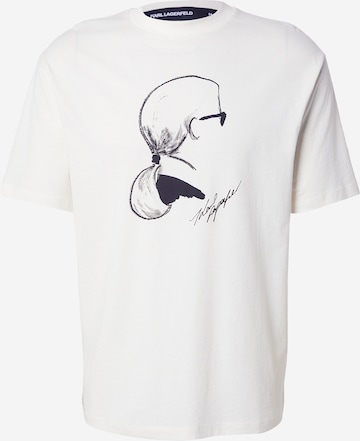 Karl Lagerfeld Paita värissä beige: etupuoli