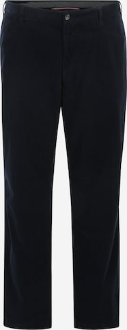 Tommy Hilfiger Big & Tall - Regular Calças chino 'Madison' em azul: frente