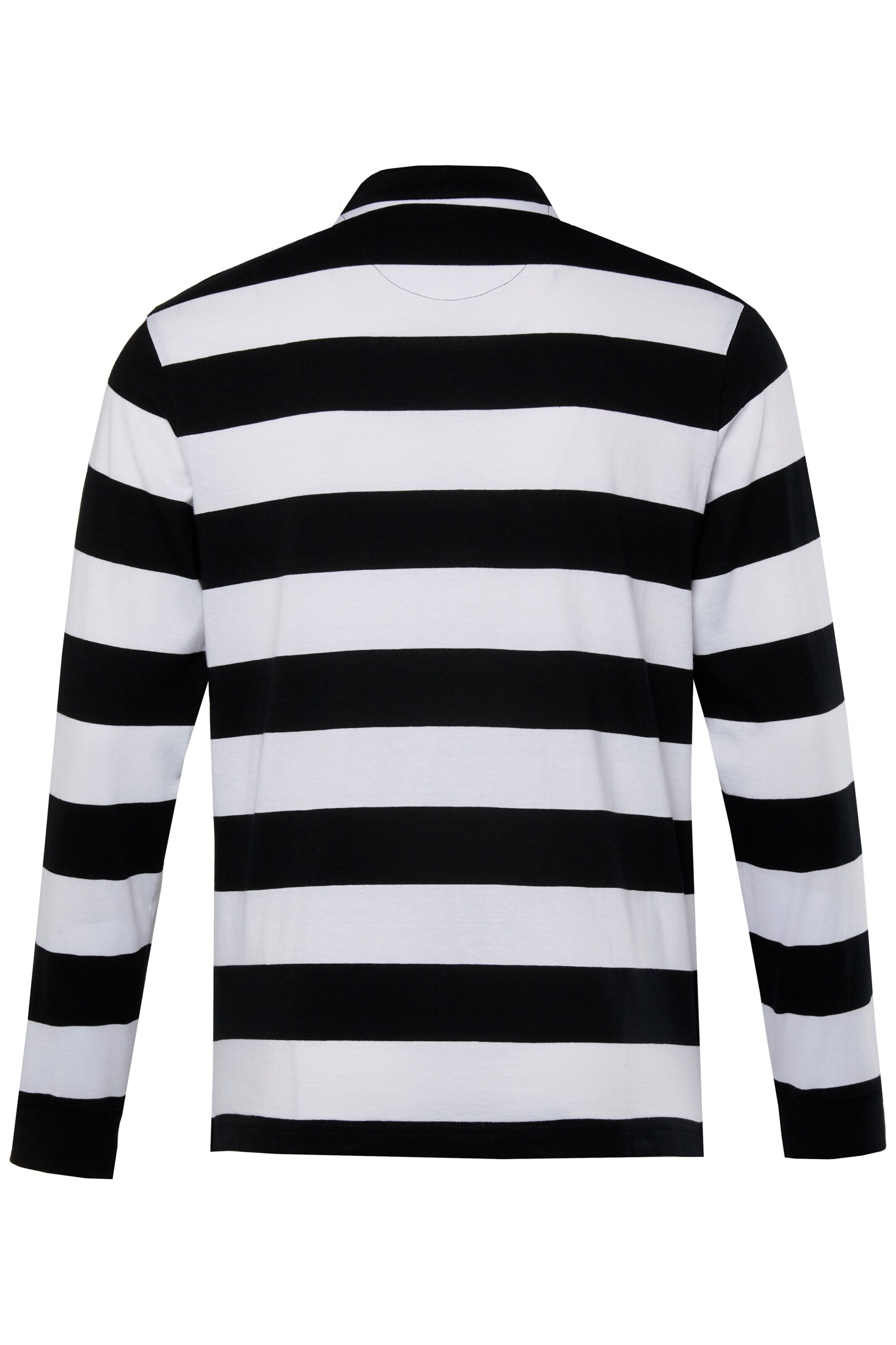 Men Plus Shirt in Schwarz