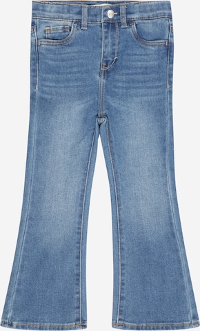 Levi's Kids Flared Jeans 'LVG HIGH RISE CROP FLARE' in Blue: front