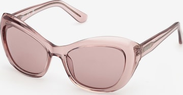 Lunettes de soleil GUESS en rose : devant