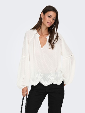 JDY Bluse 'JDYJESSIE' i hvid: forside
